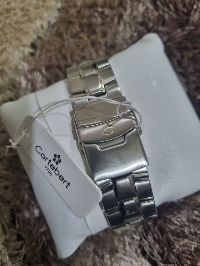 Разпродажба ! Мъжки часовник Cortebert Swiss Made 1790