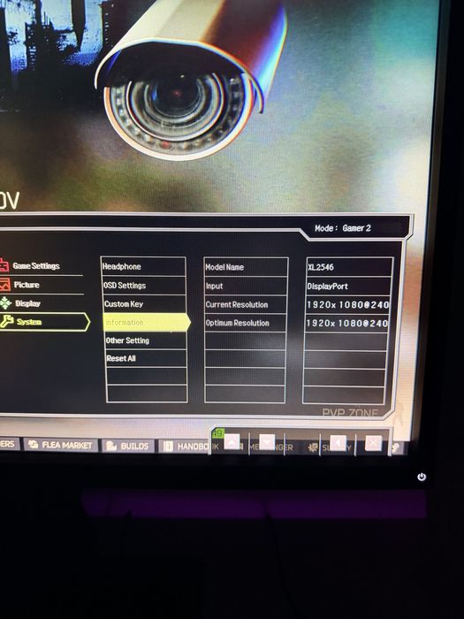 Monitor esports Zowie XL2546 240hz DyAc