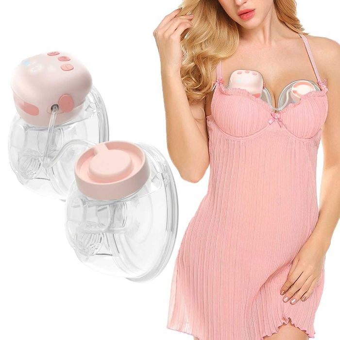 Pompa de San Electrica DUBLA cu Masaj,Corecteaza Mamelonul Inversat