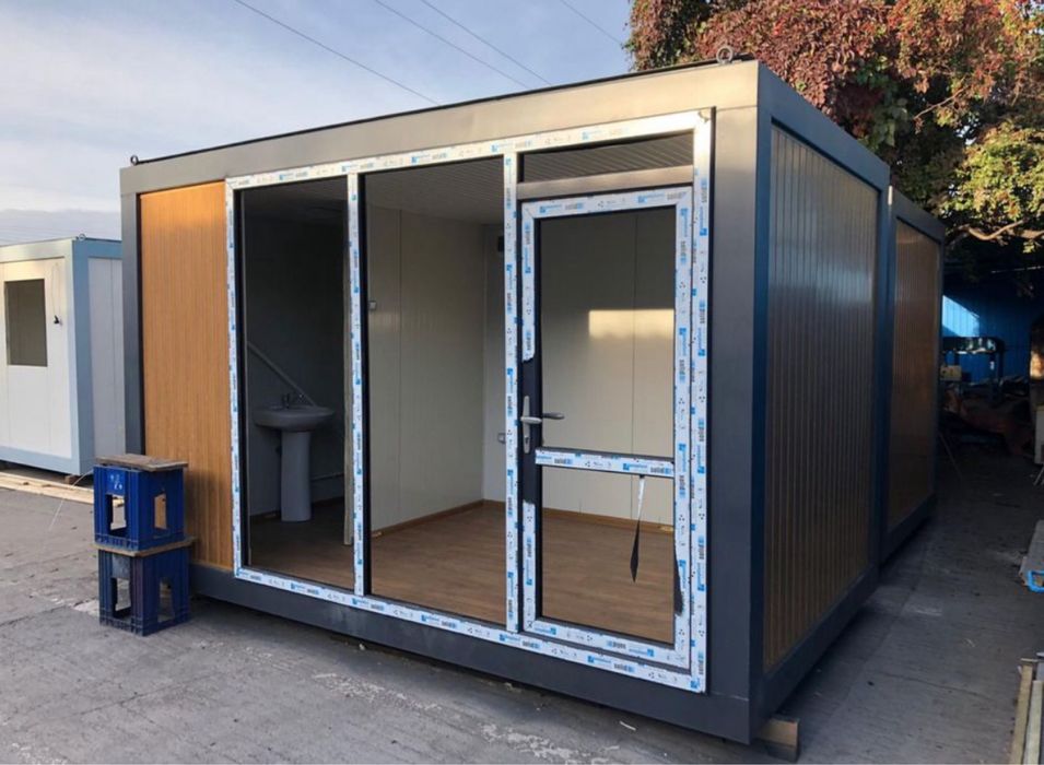 Container vitrina birou vestiar sanitar modular magazin terasa