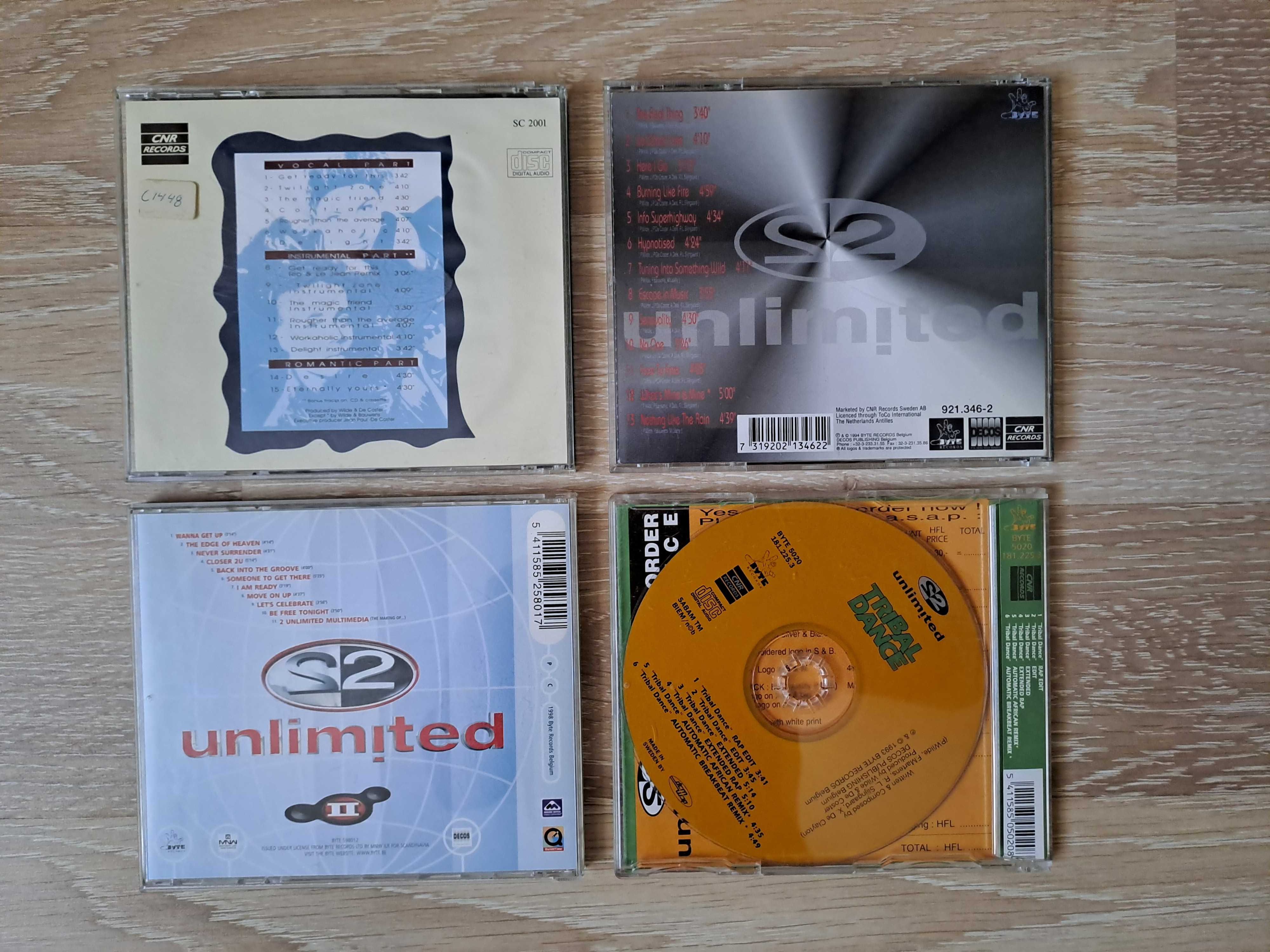 Colectie 2 Unlimited - 4 CD originale albume + CD Maxi