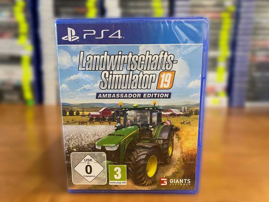 НОВЫЙ*** Farming Simulator 19 Ambassador PS4/PS5 Симулятор Фермы Пс4