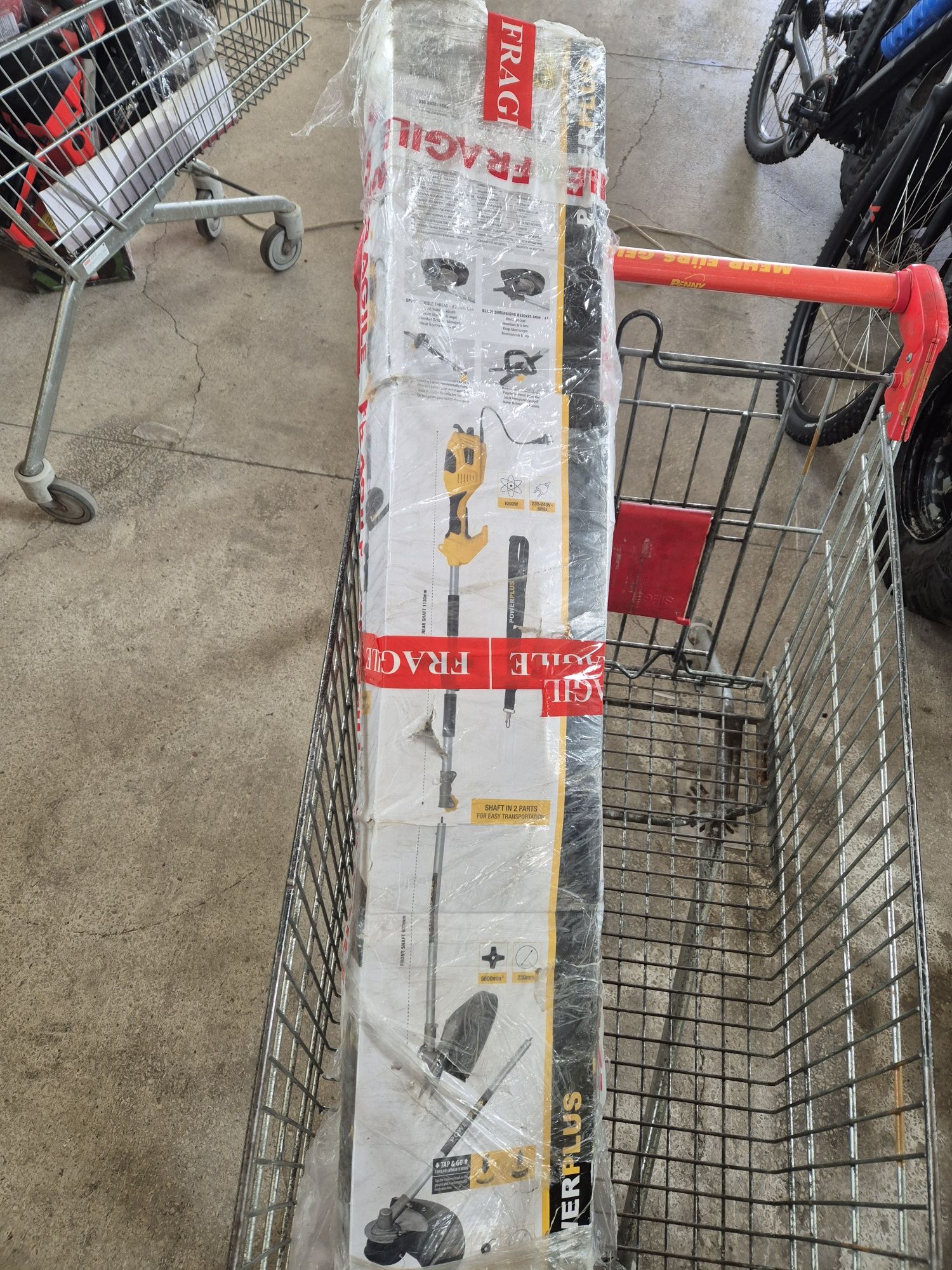 Coasa electrica cu disc si fir Powerplus POWXG30405, 1000w, 380/230mm,