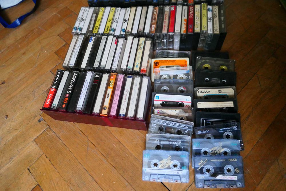 1000 Casete Audio Muzica Sony BASF AGFA ETC. Type I II Chrome IV Metal