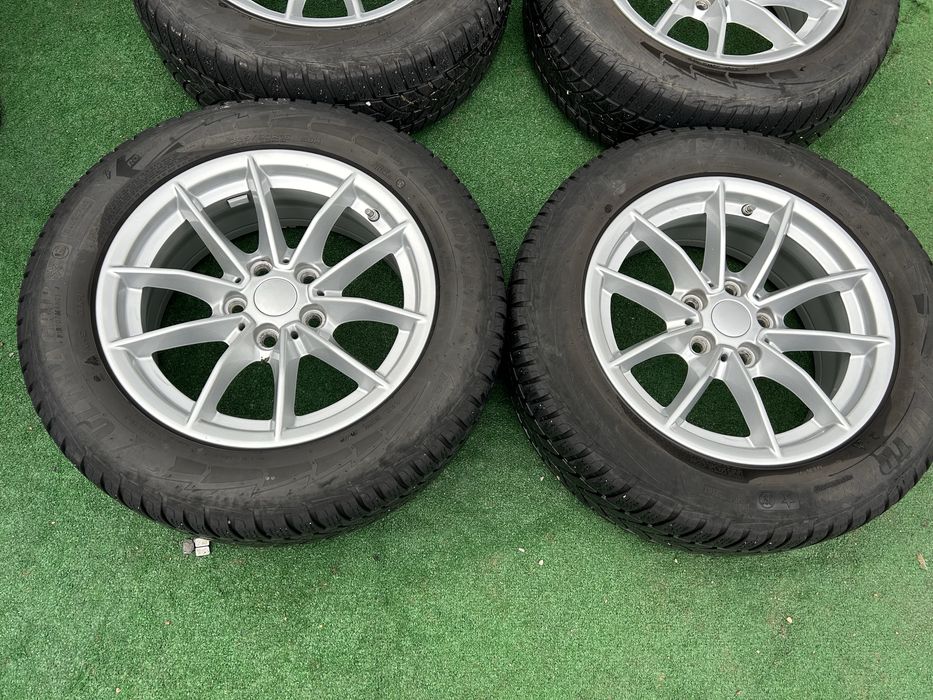 5х112 16 за мерцедес ЕТ 22 със зимни гуми