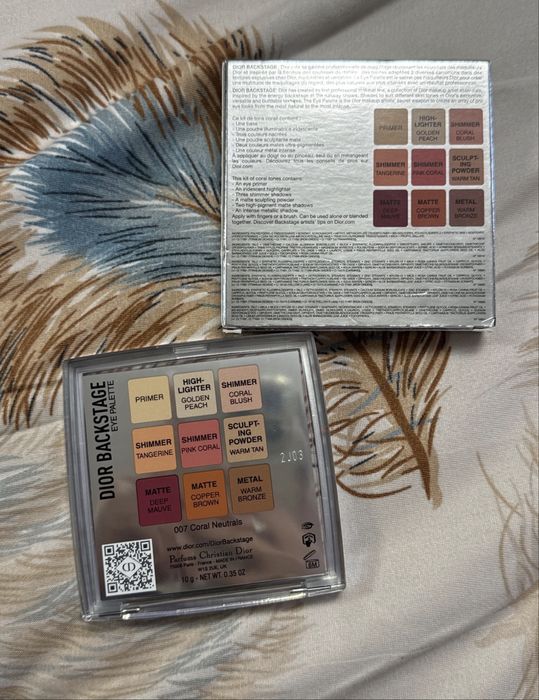 2 Palete de farduri Dior