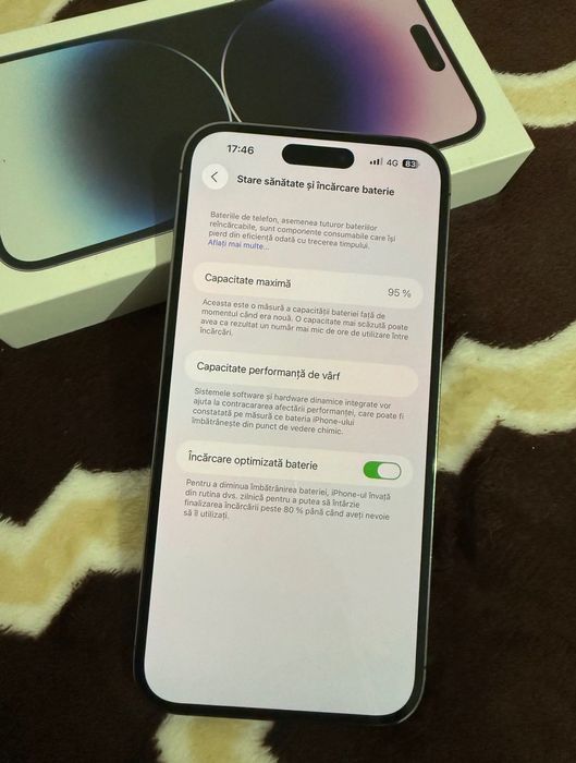 Iphone 14 pro max 128gb purple