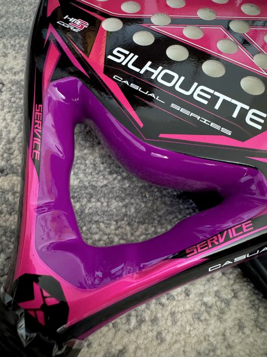 NOX Padel ракета с подарък 3 бели топки FILA