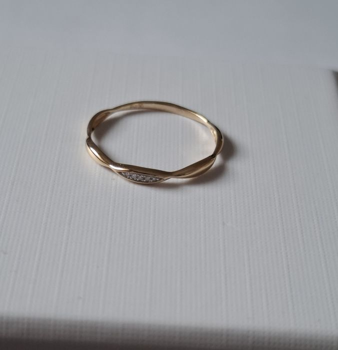 Inel aur 14k diamante