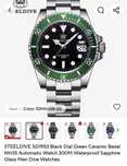 STEELDIVE SD1953 ceas safir si inel ceramic !