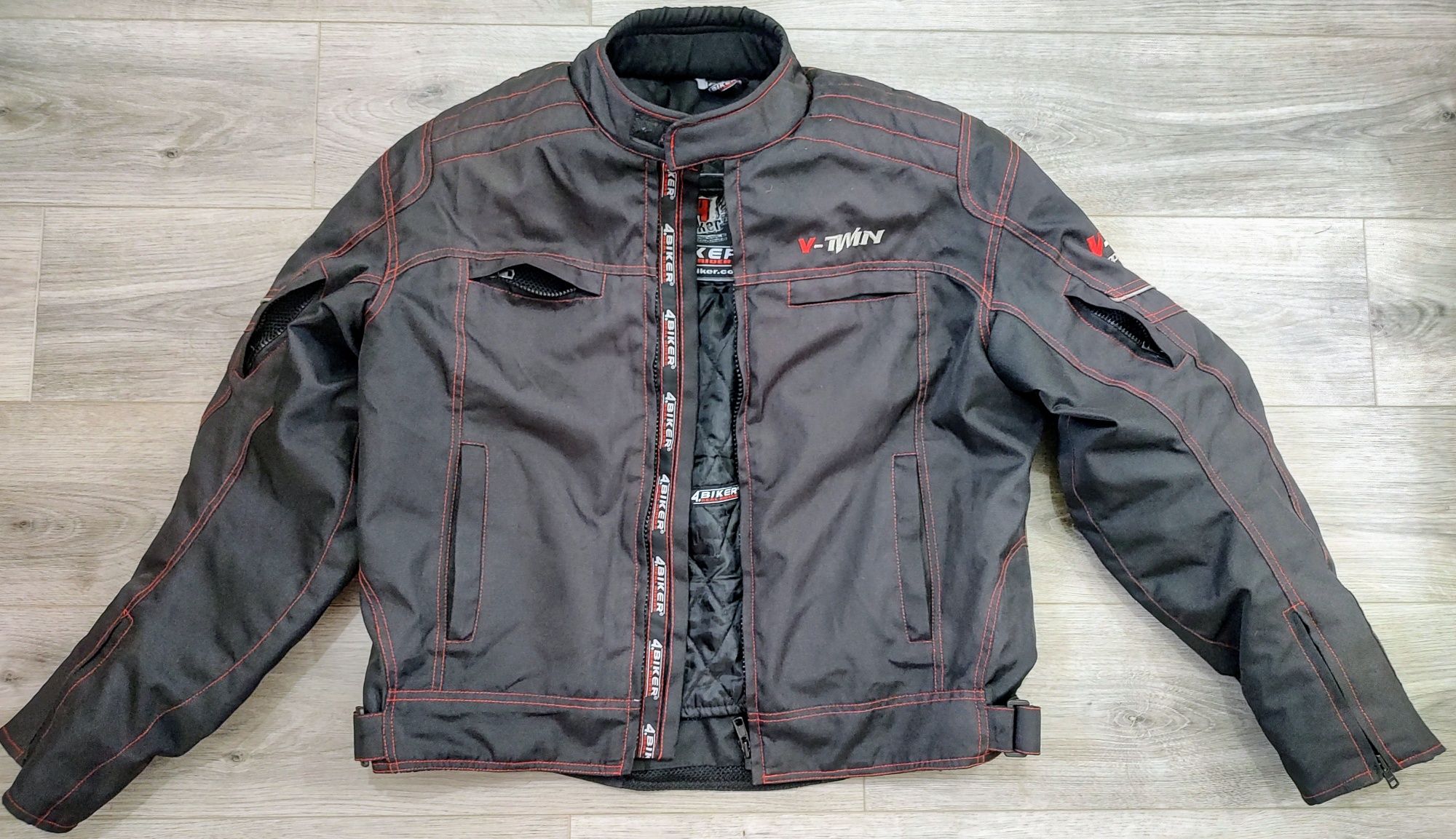 Geacă moto touring full protecții, 4Bikers, XXL