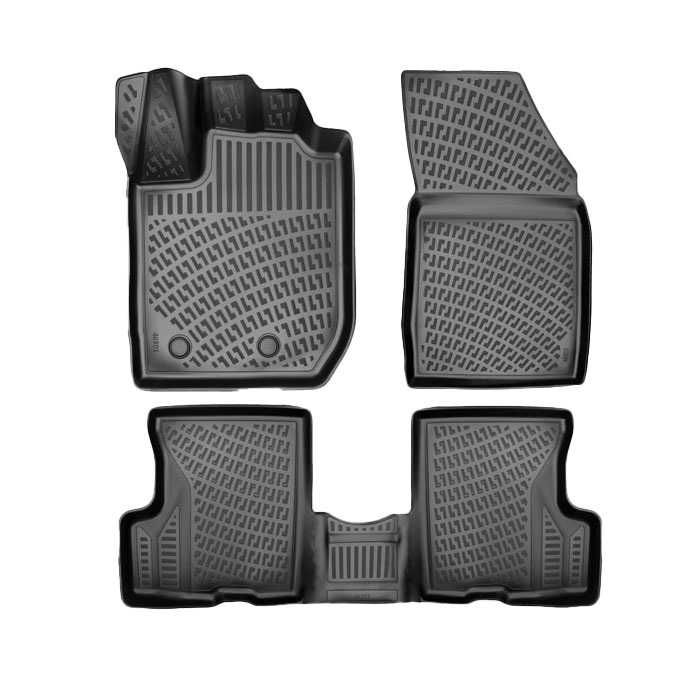 Гумени стелки RizLine за Dacia Duster 4x4 (2022+) Дачия Дъстър 4х4