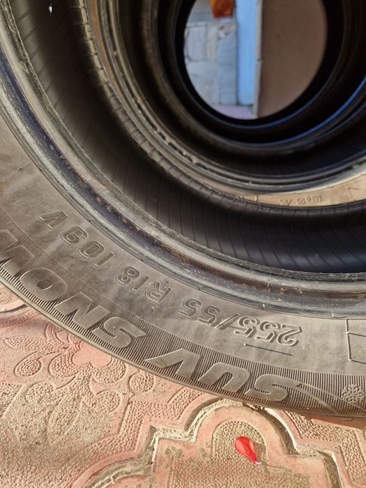 4 броя зимни гуми, размер  255/55/18 Kormoran