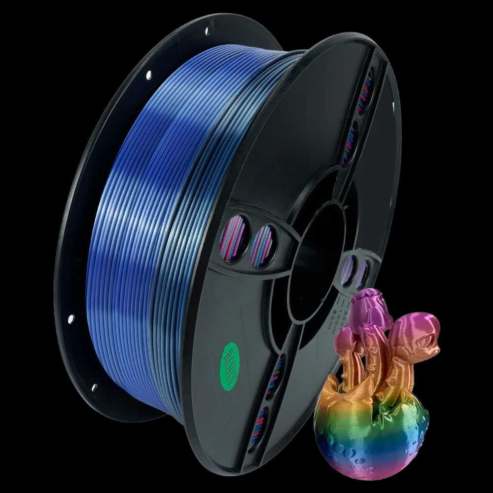 KINGROON PLA Silk Rainbow / ПЛА Силк Дъга Филамент FDM 3D