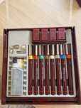 Set stilouri tehnice Isograph Rotring