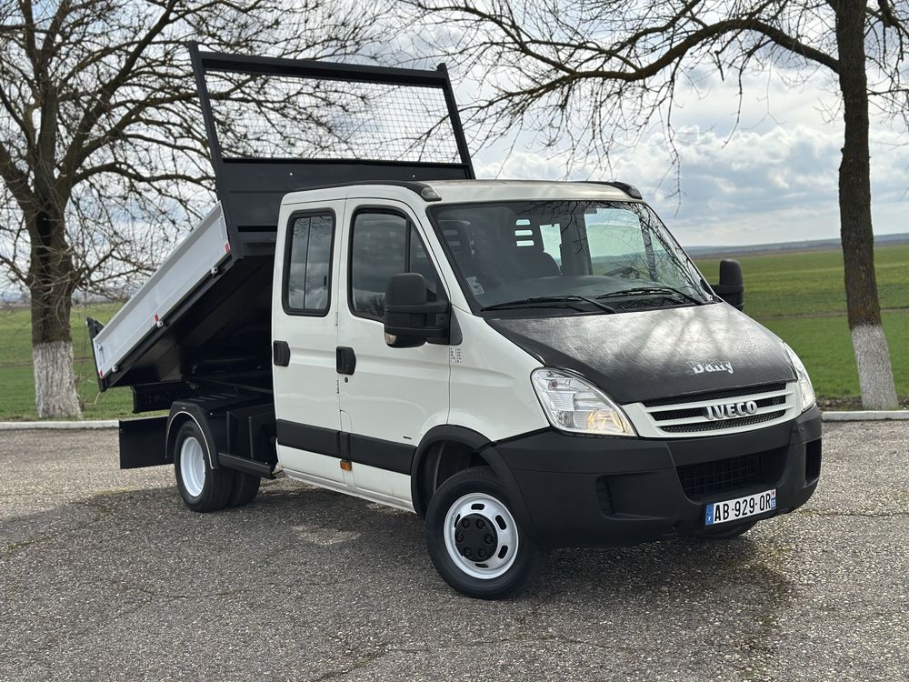 Iveco Daily 35C13, Diesel - Basculabil, bena 3m, Clima