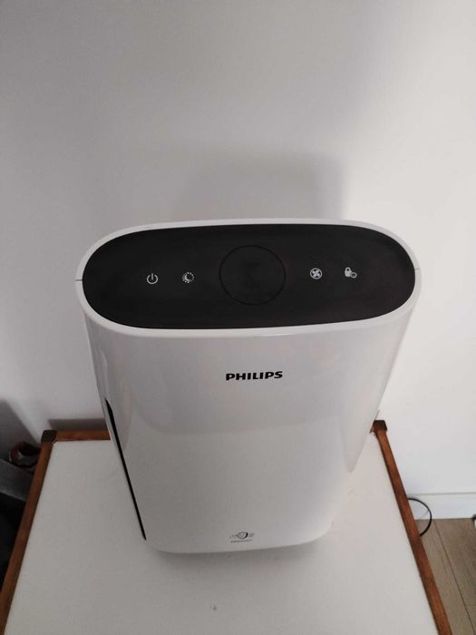 Purificator aer PHILIPS AC1217/50, 50W, 4 trepte viteza, alb-negru