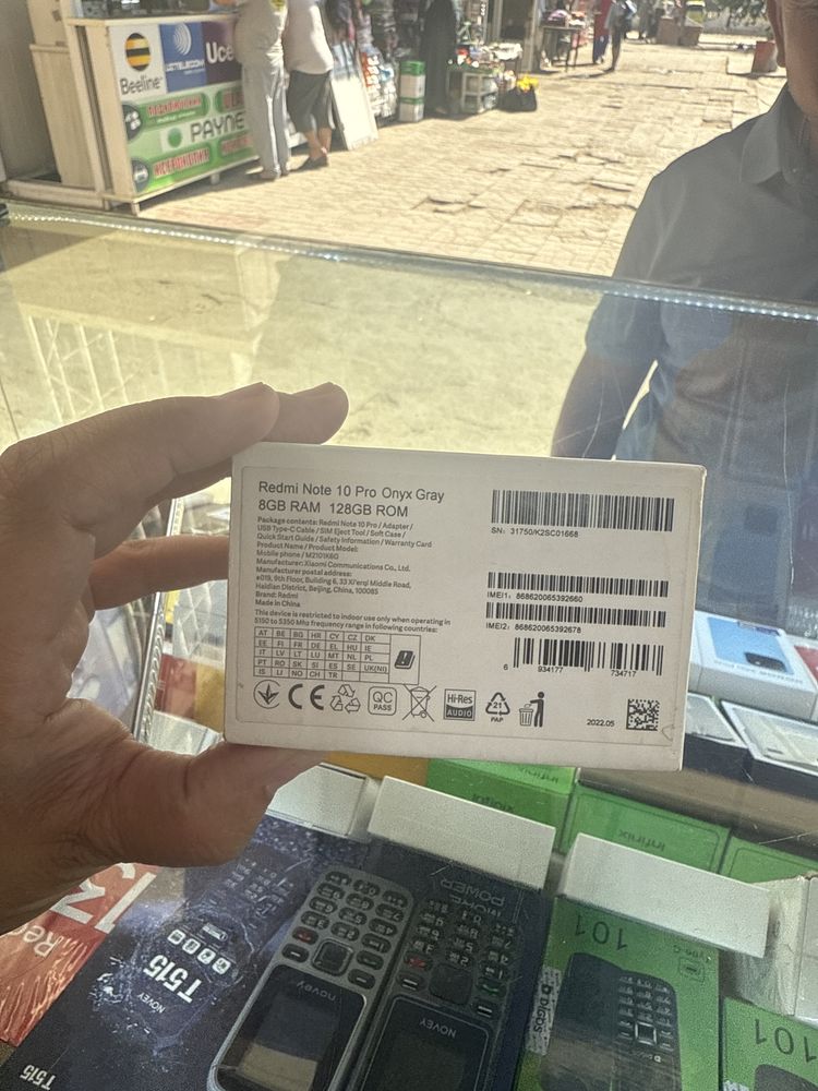 redmi note10pro ideal holatda aybi umuman yo’