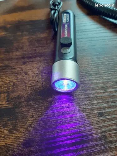 Lanterna UV - lumina neagra USB-C reincarcabila