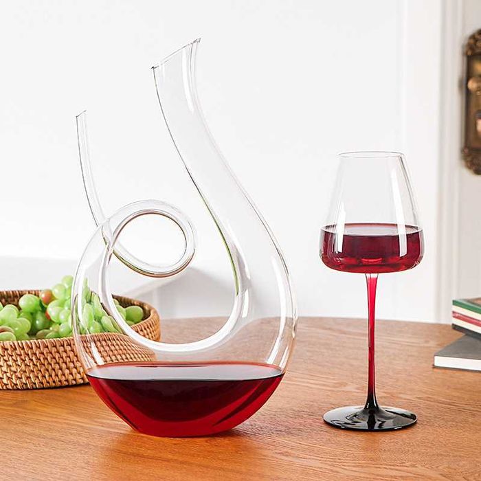 ~Model Nou* Decantor Carafa Vin Sticla Transparenta Calitate Premium~