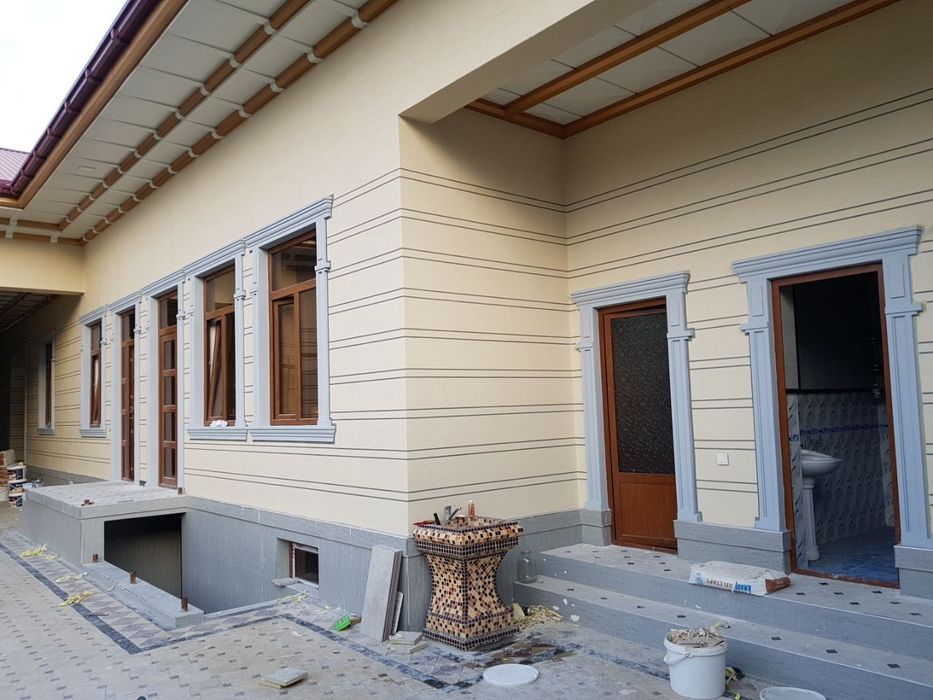 Fasad Travertin. Aboy va Kvartira remont ishlarini qilamiz