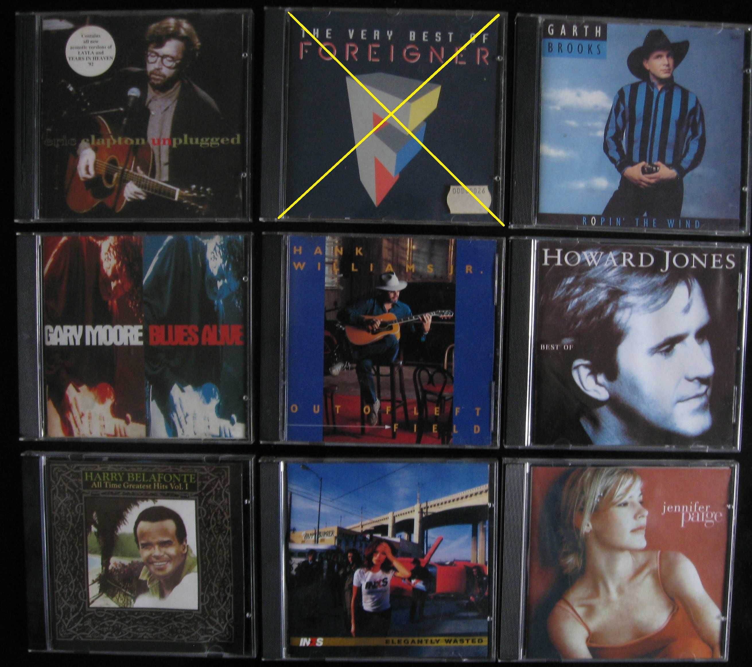Музикални дискове с хитови изпълнители  за периода 1970-2000 г.