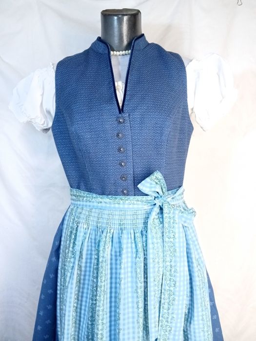 Dirndl Nr.42-44  Sarfan Rochie bavaeza tiroleza Oktoberfest