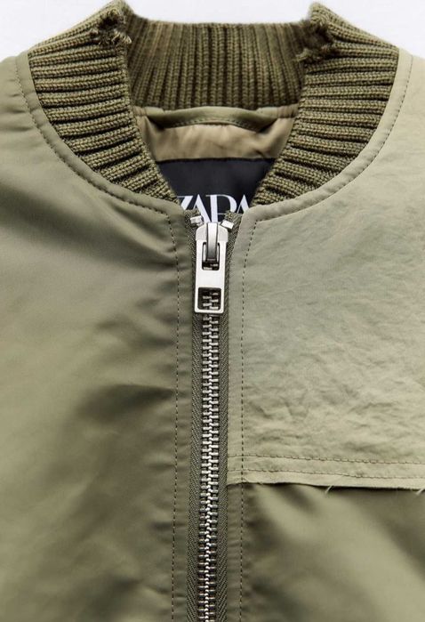 Geaca bomber Zara,rezistenta la apa