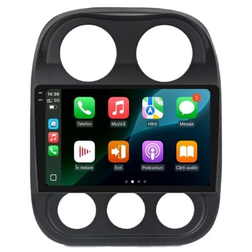 Navigatie Android 14 Jeep Compass Carplay Android Auto Camera