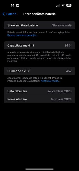 Iphone 15 plus de vânzare,256 gb