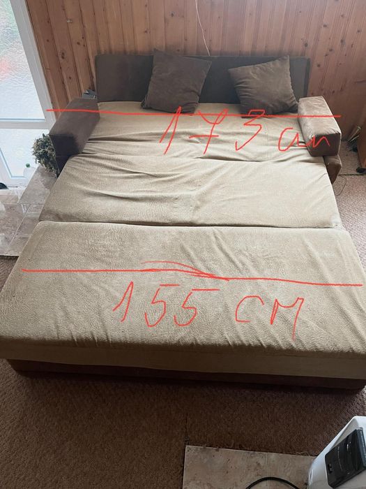 Vand canapea extensibila