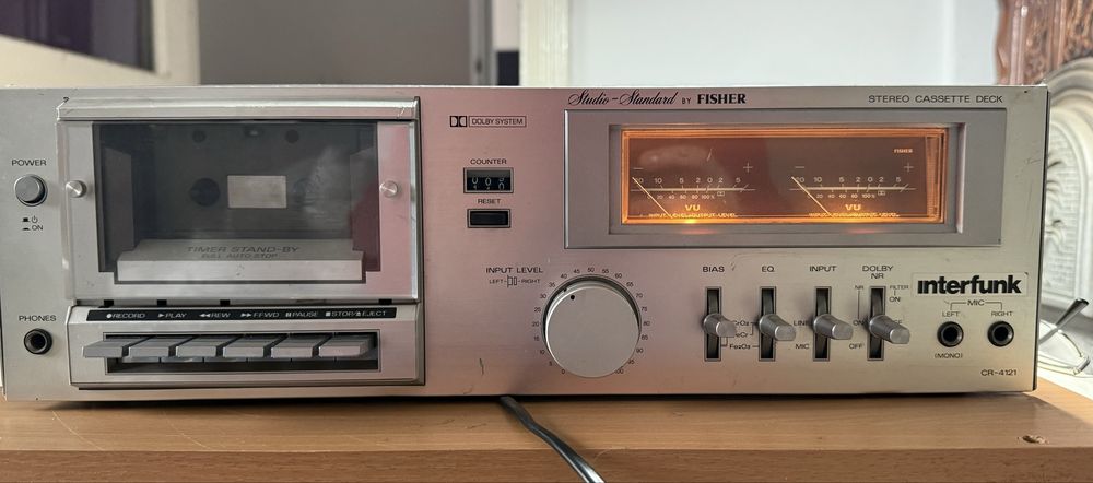 Fisher CR 4121 dolby metal