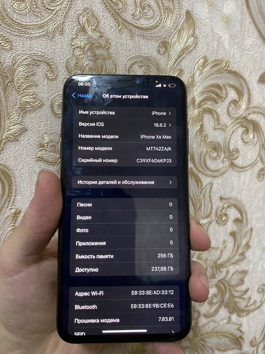 Айфон XS MAX 256г