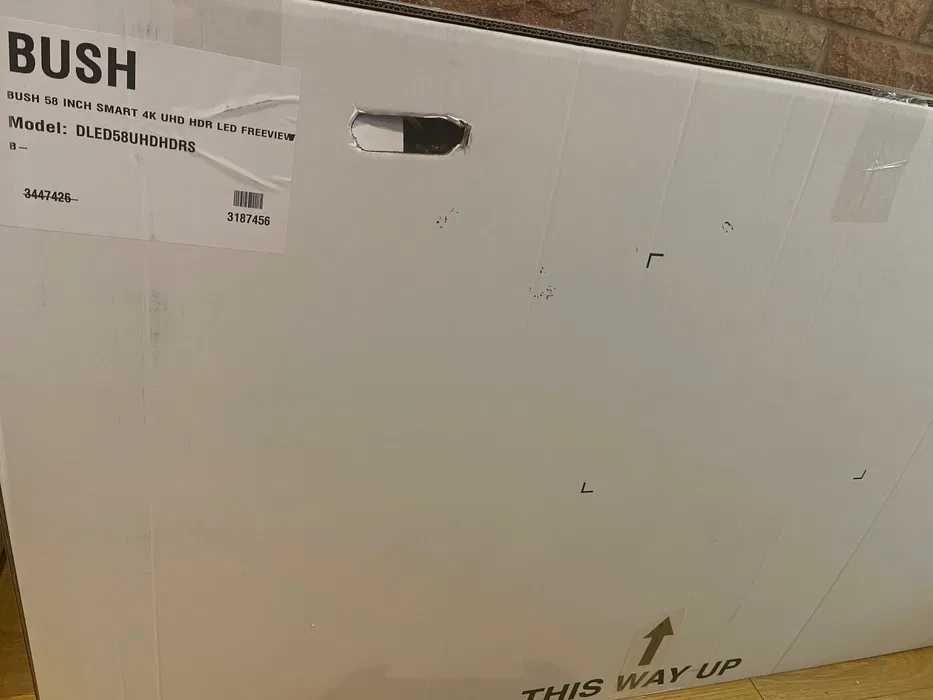 Телевизор Bush 58 Inch Smart 4K UHD, HDR, LED Freeview