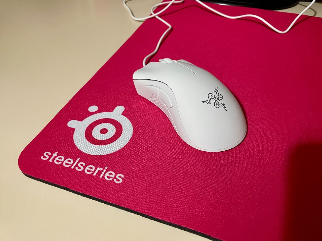 Мышка Razer + коврик seelseries