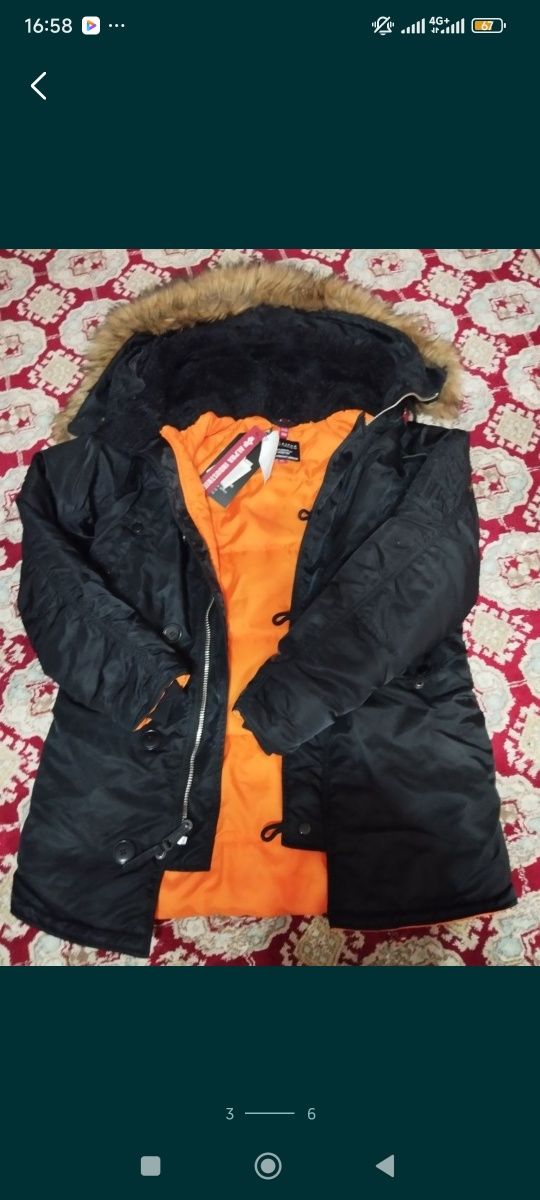 Парка оригинал Alpha Industries