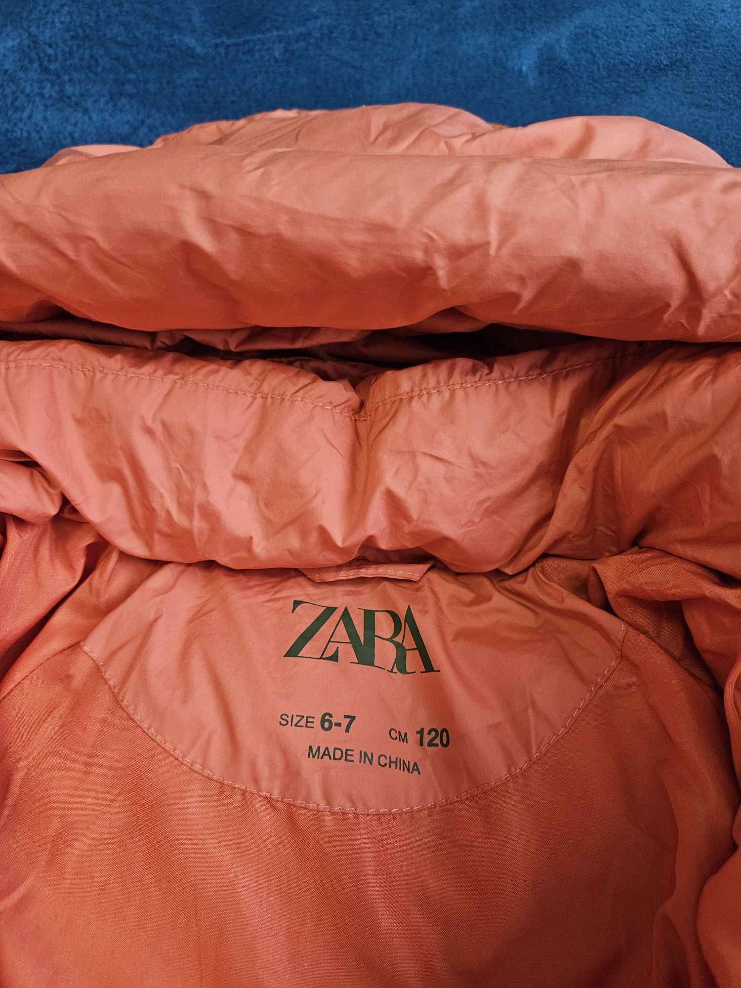 Зимно яке Zara/Зара оранжево