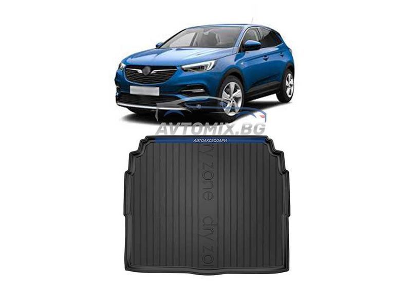 Гумена стелка багажник Opel Grandland X след 17г.,долно ниво, DRY ZONE