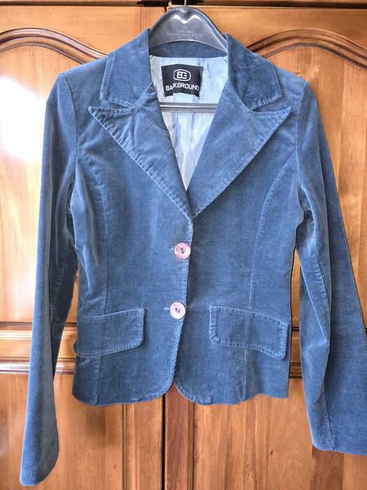 Велурено дамско сако