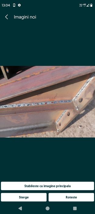 Stoc 3 ferme și 6 stâlpi  hala 10x10 service magazin spălătorie ipe180