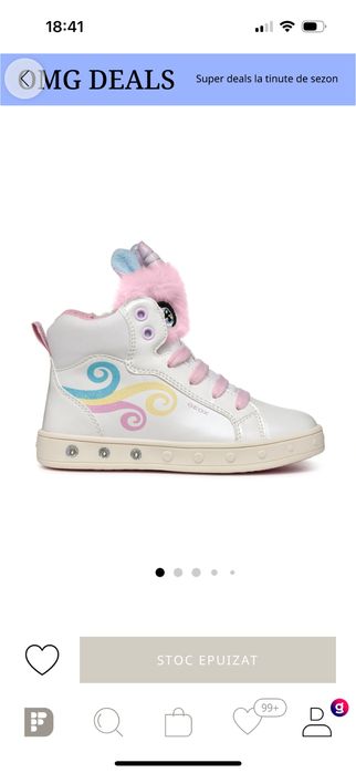Adidasi Unicorn Geox, marimea 29