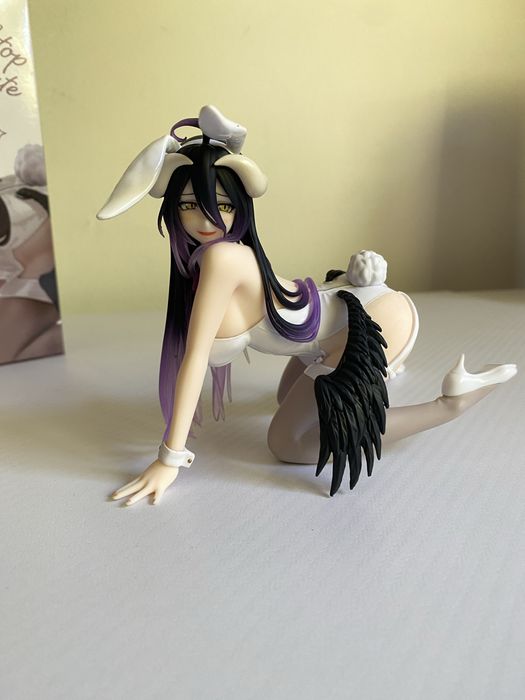 Колекционерска Аниме Фигурка Overlord Desktop Cute Albedo (Bunny Ver.)