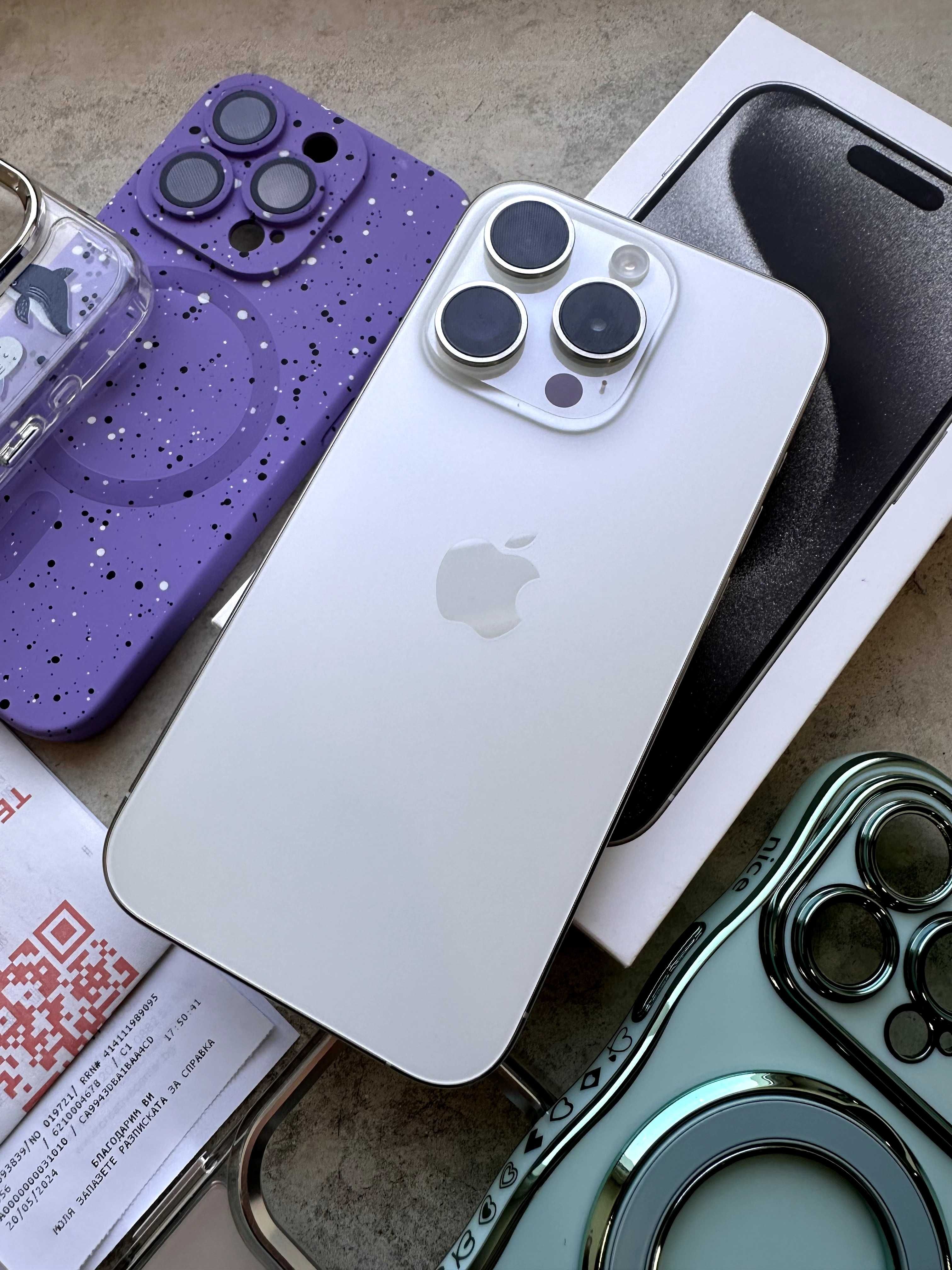Iphone 15 pro 256GB White Titanium ГАРАНЦИЯ
