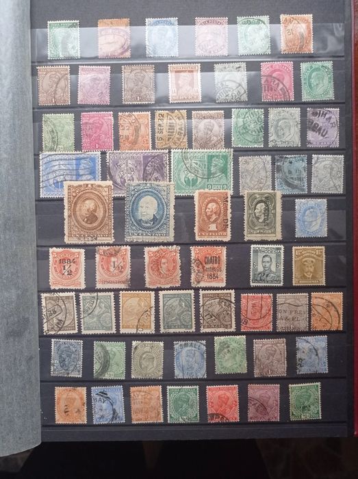 Timbre de colectie Australia coloni Marea Britanie Anglia India fiscal