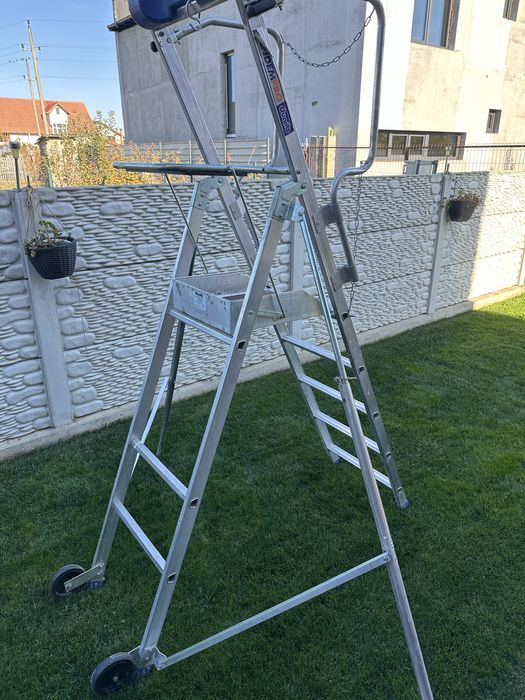 Scara cu platforma 5 trepte