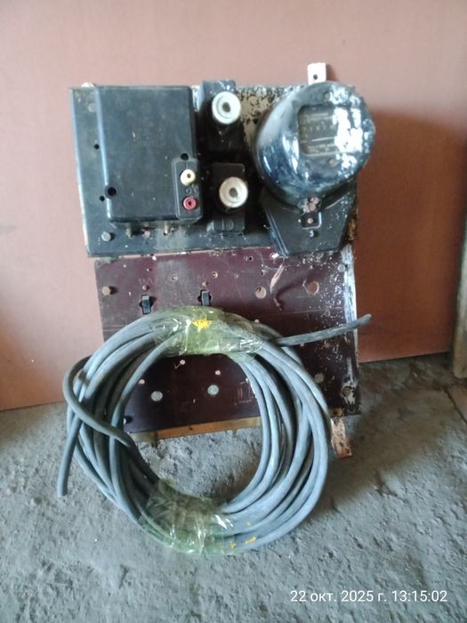 Щитовая,автомат и счетчкик кабель медный