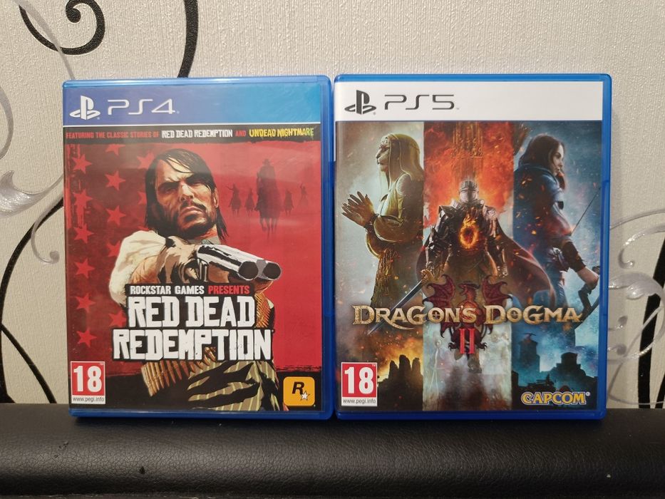 RDR & Dragons dogma 2 ps4/ps5