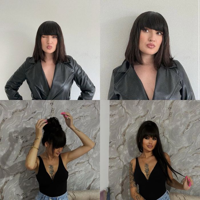 Breton Nicole D Mar/ extensii de par/ cu clip-on/ clips / suvite