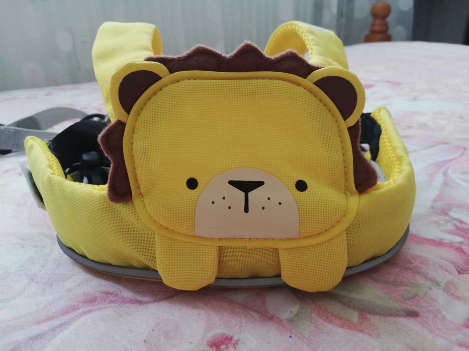 Колан за прохождане ToddlePak Lion, жълт