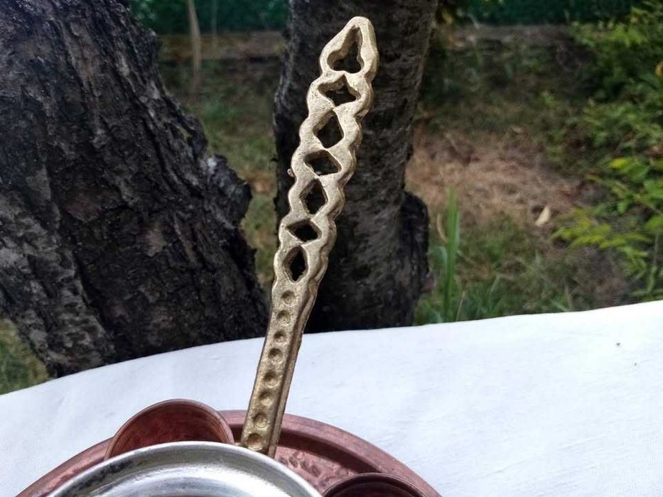Медно сервизче за ракия